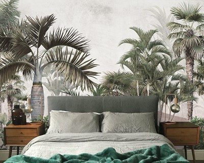 Palmiye Ağaçlar Duvar Kağıdı Modeli