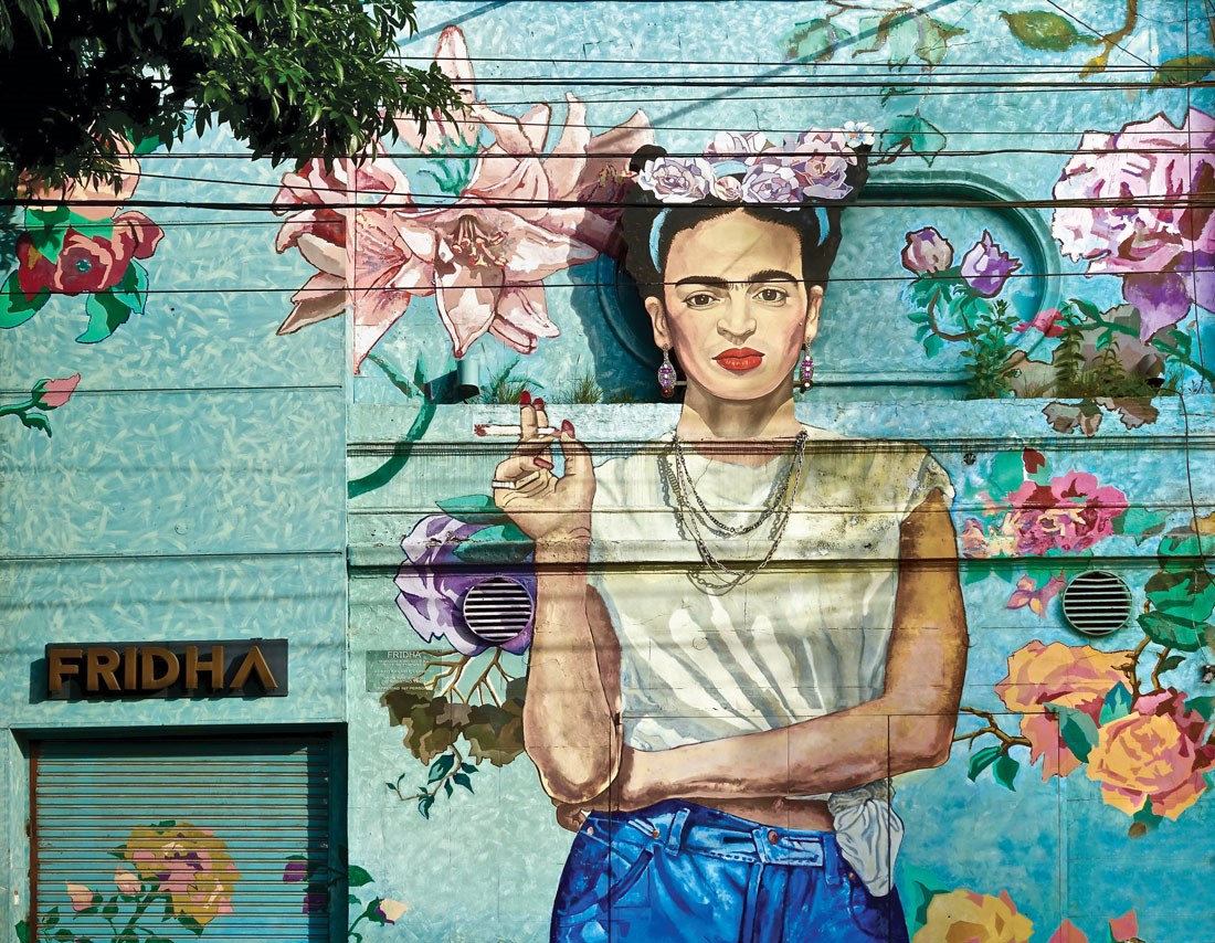 Frida Kahlo Duvar Kağıdı Modeli