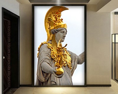 Zeus Heykeli Duvar Kağıdı Modeli