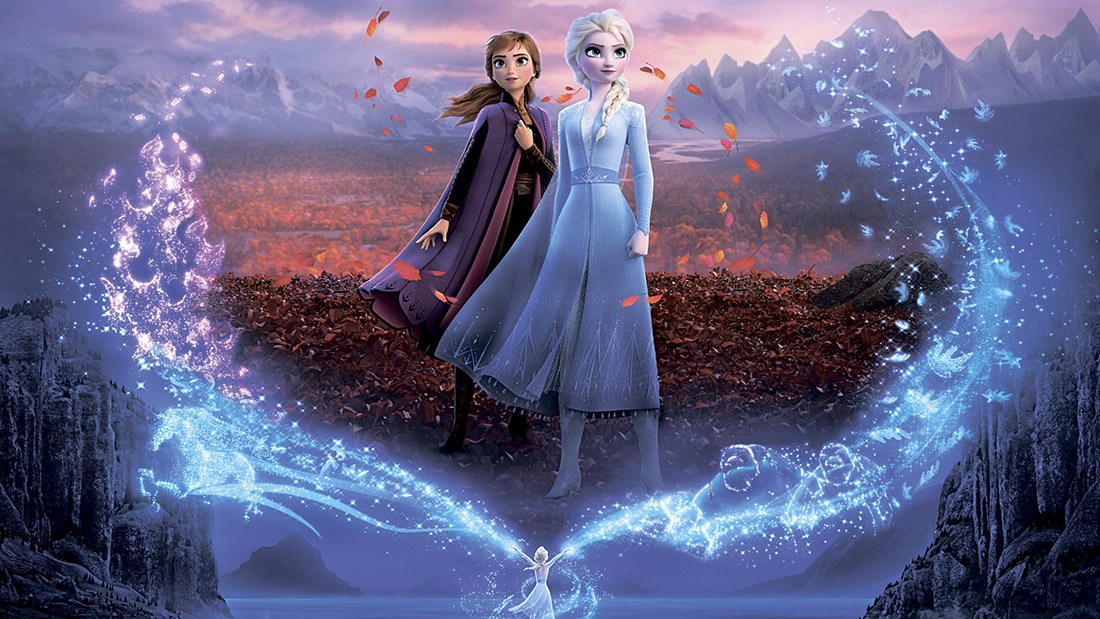 Elsa ve Anna Duvar Kağıdı Modeli