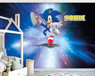 Sonic Duvar Kağıdı Çocuk Odası Modeli