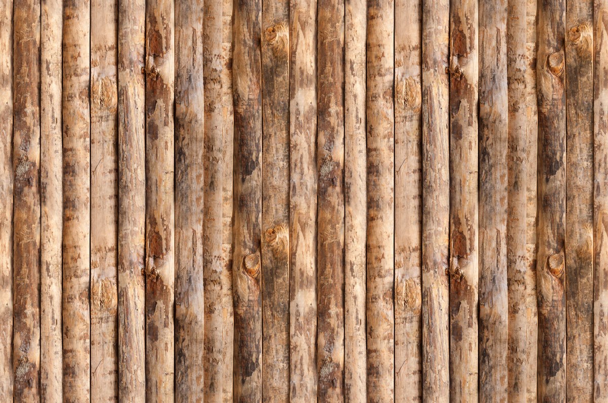 3 Boyutlu Odun Desenli Duvar Kağıdı Modeli