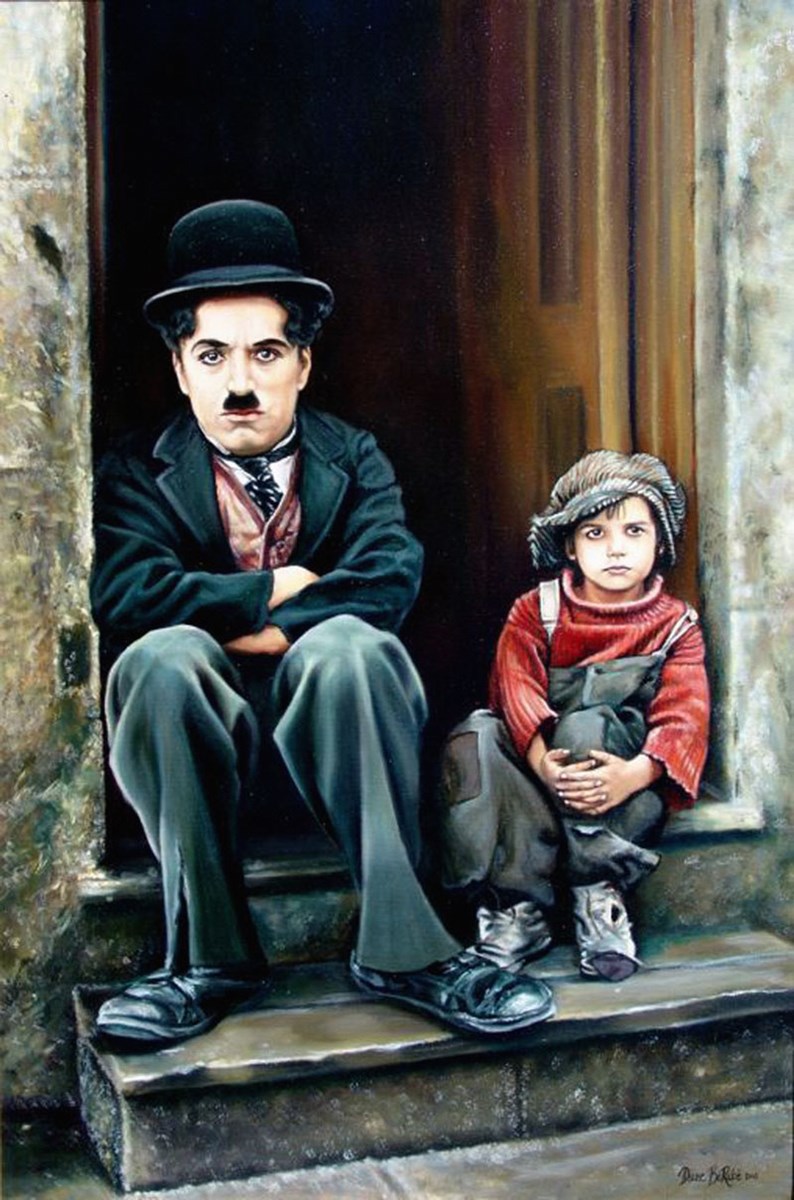 Charlie Chaplin Duvar Kağıdı Modeli