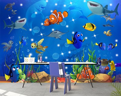 Balık Nemo Duvar Kağıdı Modeli