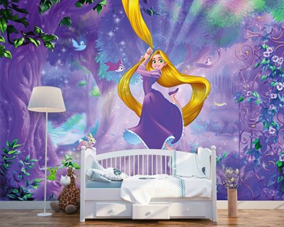 Rapunzel Resimli Duvar Kağıdı Modeli