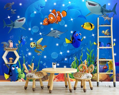 Balık Nemo Duvar Kağıdı Modeli