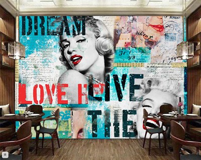 Marilyn Monroe Duvar Kağıdı Modeli