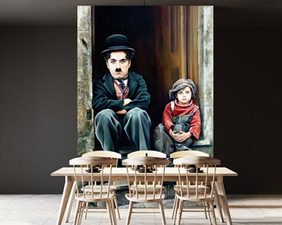 Charlie Chaplin Duvar Kağıdı Modeli