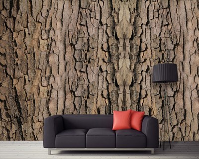 Kabuklu Ağaç Duvar Kağıdı Modeli
