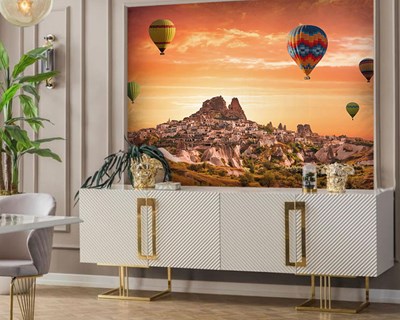Nevşehir Balonlar Duvar Kağıdı 3D