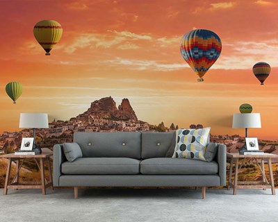 Nevşehir Balonlar Duvar Kağıdı 3D