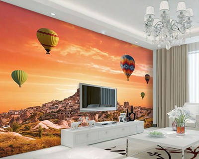 Nevşehir Balonlar Duvar Kağıdı 3D