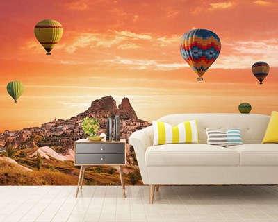Nevşehir Balonlar Duvar Kağıdı 3D