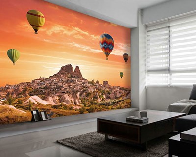 Nevşehir Balonlar Duvar Kağıdı 3D