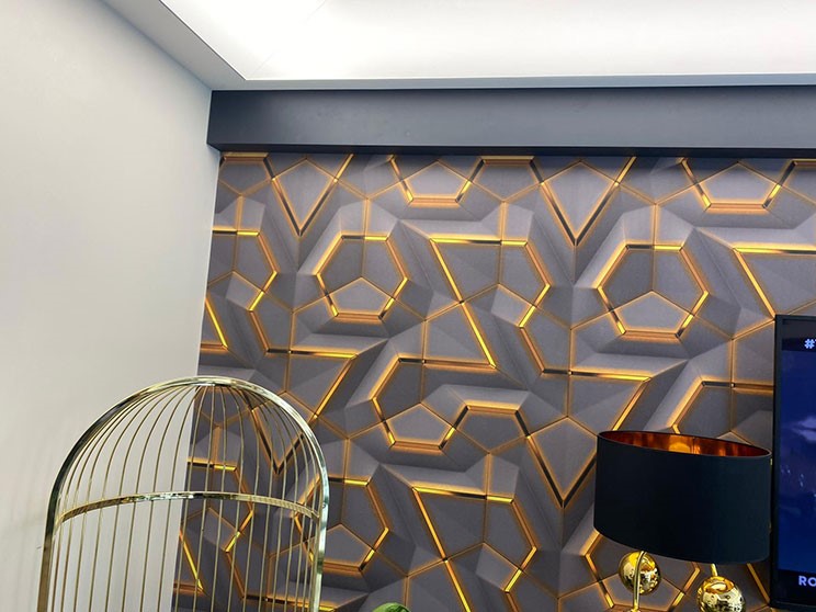 Makam Odasına 3D Duvar Kağıdı