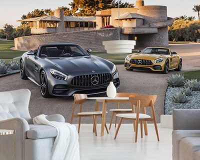 3D Mercedes Duvar Kağıdı