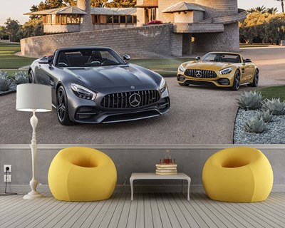 3D Mercedes Duvar Kağıdı