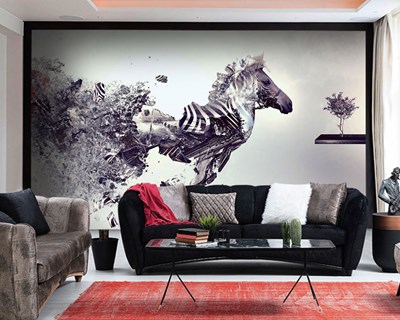 Zebra Resimli Duvar Kağıdı