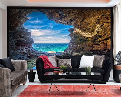 Deniz Manzaralı Duvar Kağıdı 3D