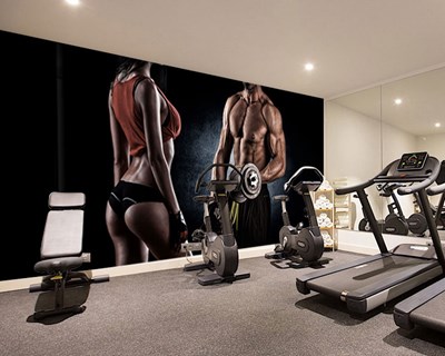 Fitness Salonu Duvar Kağıdı