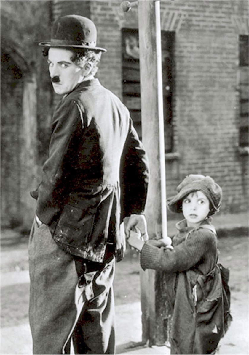 Charlie Chaplin Duvar Kağıdı Siyah Beyaz