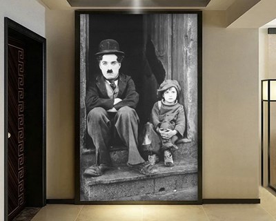 Chaplinli Duvar Kağıdı