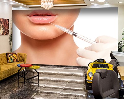 Botox Temalı Duvar Kağıdı