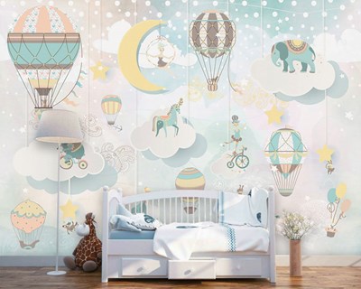 Bebek Odaları İçin Duvar Kağıtları
