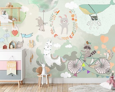 Bebek Odası Duvar Posteri 3D
