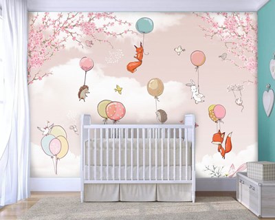 Bebek Odası Duvar Kağıdı