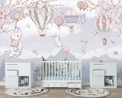 Bebek Odası 3 Boyutlu Duvar Posteri