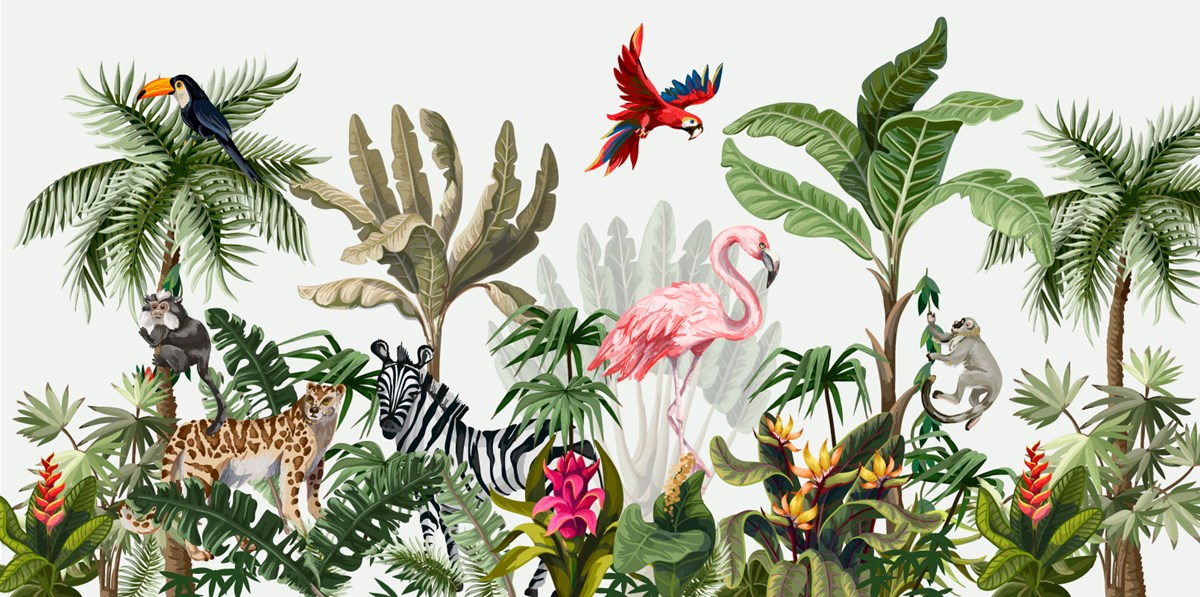 Tropik Hayvanlar Duvar Kağıdı