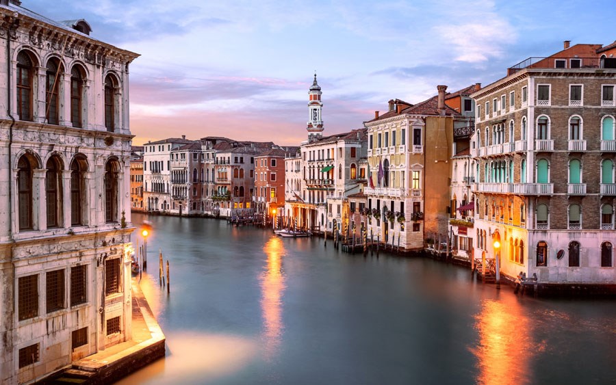 Aşıklar Şehri Venedik 3D Duvar Kağıdı
