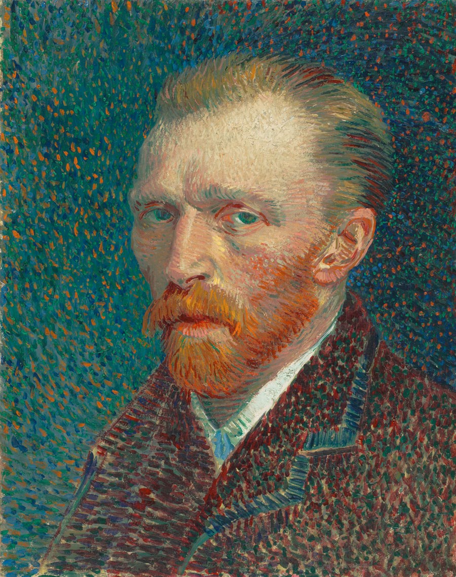 Van-Gogh-Portre-Tablo Duvar Kağıdı