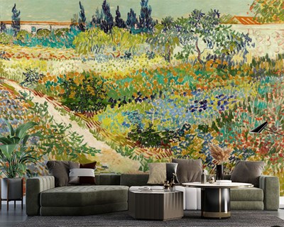 Vincent Van Gogh Güz Çiçekleri Tablosu Duvar Kağıdı