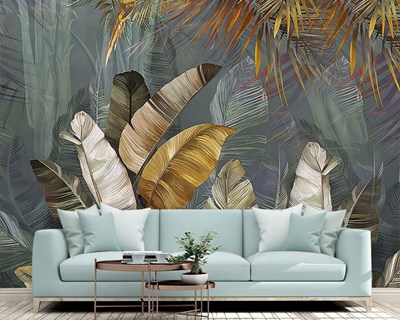Palmiye Tropikal Duvar Kağıdı