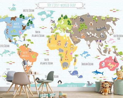 World Map Duvar Kağıdı