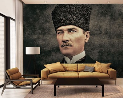 Atatürk Portresi Duvar Kağıdı Görseli