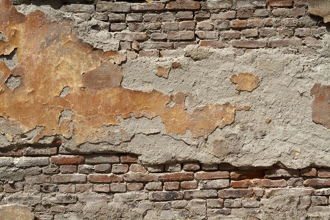 Yıkılmış Beton Duvar Duvar Kağıdı