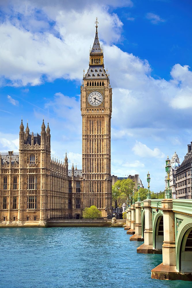 Londra Şehri Big Ben Saati Duvar Kağıdı