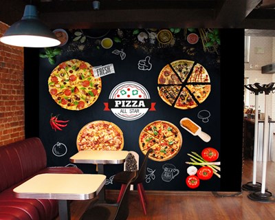 Pizza Çeşitleri Duvar Kağıdı
