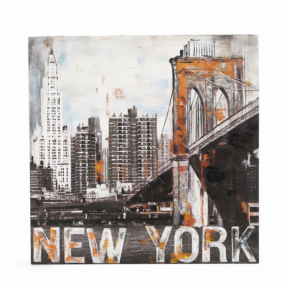New York Şehri Tablosu Duvar Kağıdı