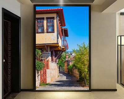 Köy Evi Fotoğrafı 3D Duvar Kağıdı