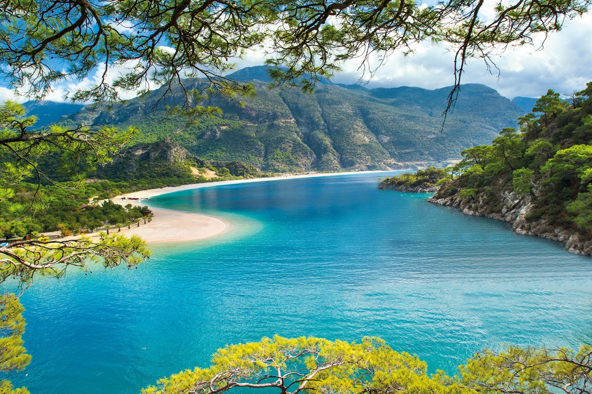 Fethiye Ölü Deniz 3D Duvar Kağıdı