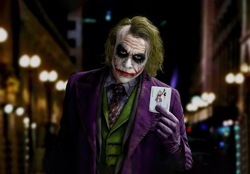 Joker Duvar Kağıdı Görseli 3D 