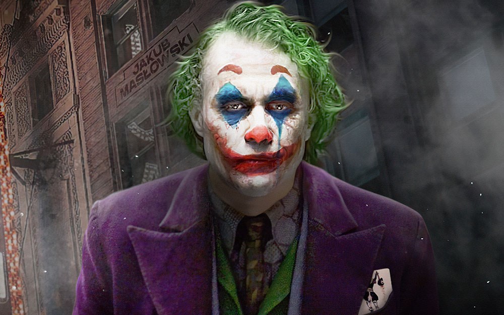 Heath Ledger Joker Duvar Kağıdı 