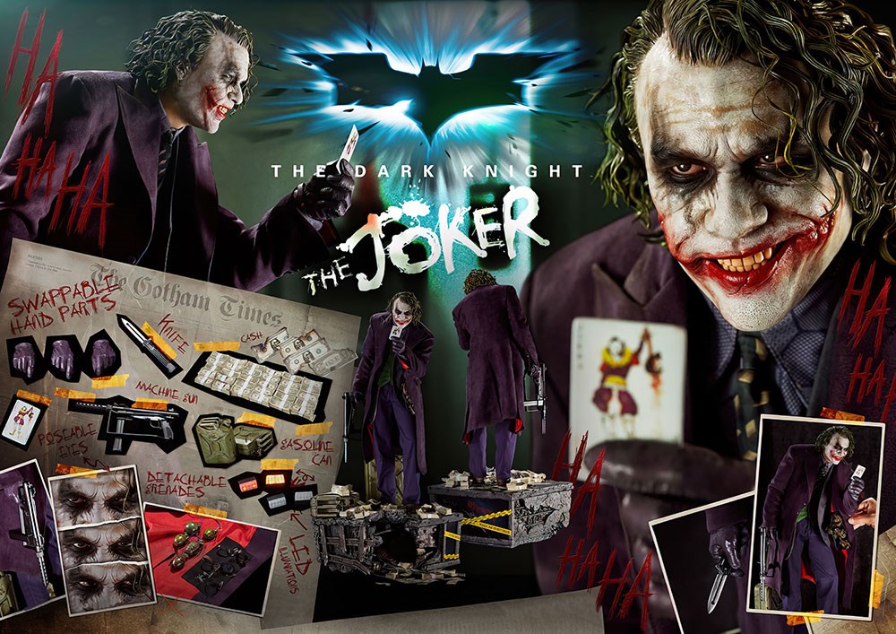 The Dark Night The Joker Film Afiş Duvar Posteri 3D 