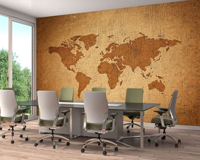 Dünya Haritası Duvar Kağıdı Görseli