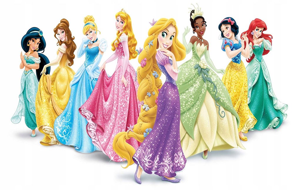 Disney'in Bütün Prensesleri Duvar Kağıdı Görseli