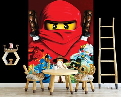 Lego Filmi Çocuk Odası 3D Duvar Kağıdı Görseli